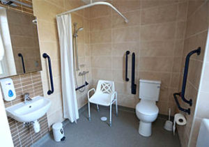 accessible shower